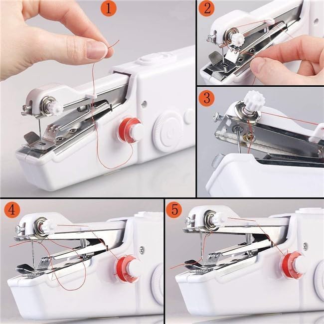 Mini Hand Sewing Machine | Portable Emergency Stitching Handheld Sewing Machine