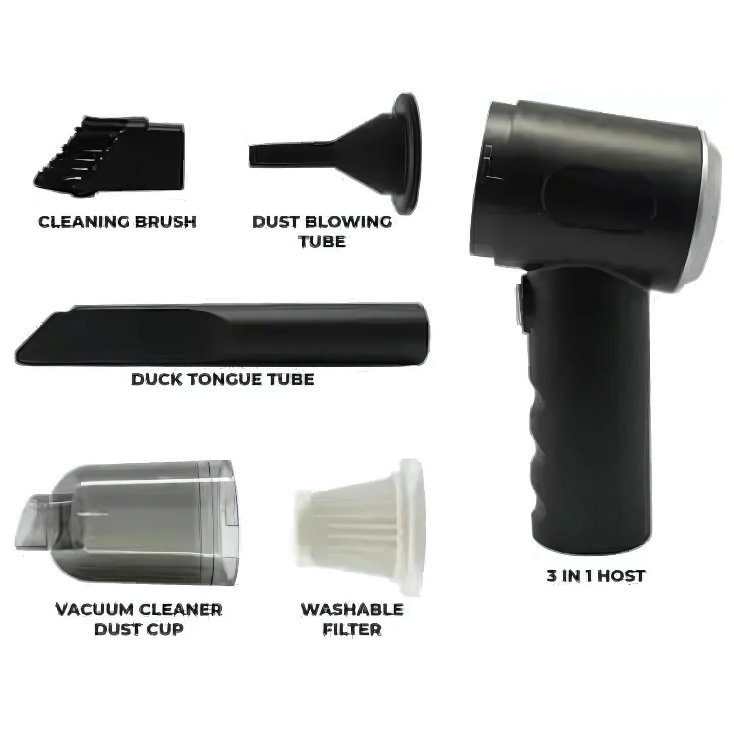 Car Vacuum Cleaner 3 in 1